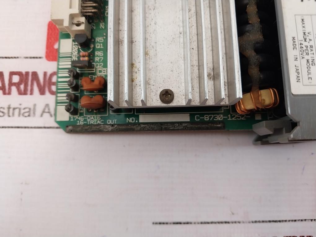 Allen-bradley 1746-oa16 Output Module 85-265 Vac, 50/60Hz