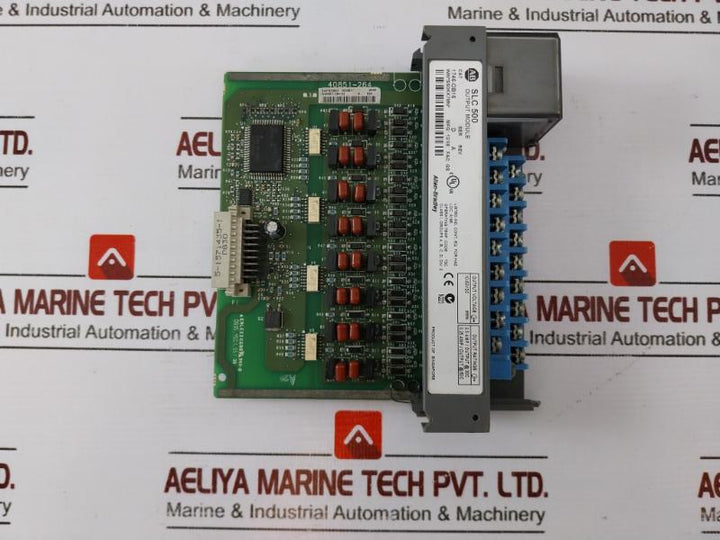 Allen-bradley 1746-ob16 Dc-source Output Module Slc 500