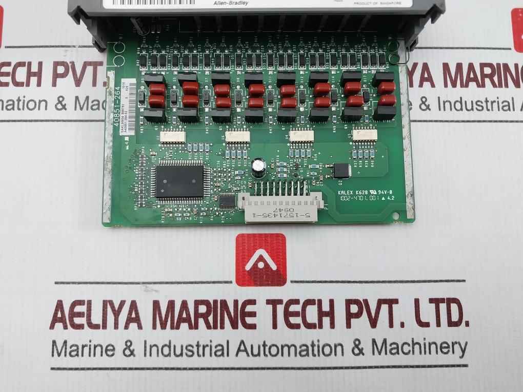 Allen-bradley 1746-ob16 Dc Output Module 10-50v Slc 500