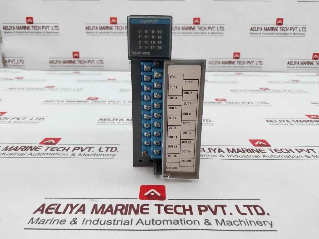 Allen-bradley 1746-ob16 Digital I/o Module 10-50v