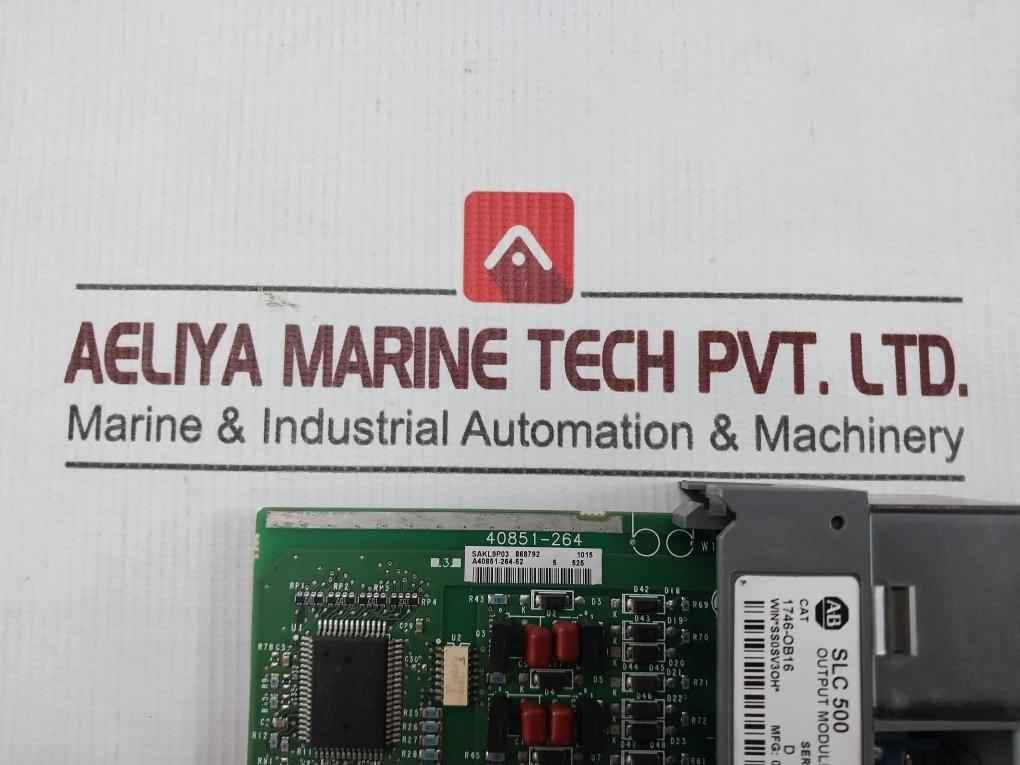 Allen-bradley 1746-ob16 Digital I/o Module 10-50v