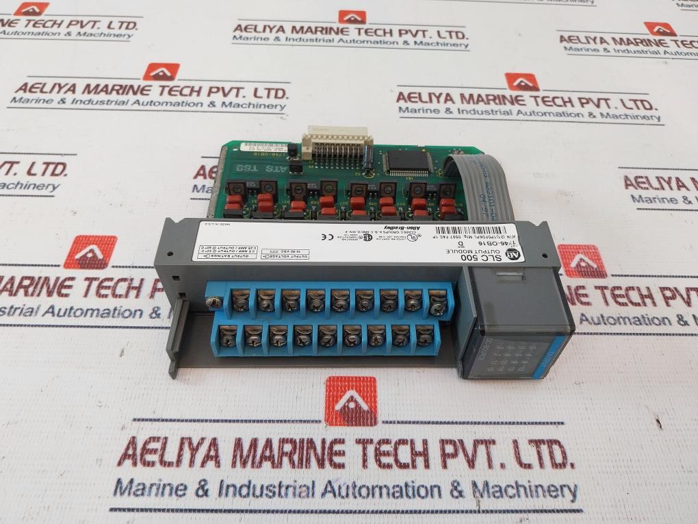 Allen-bradley 1746-ob16 Output Module 10.50 Vdc