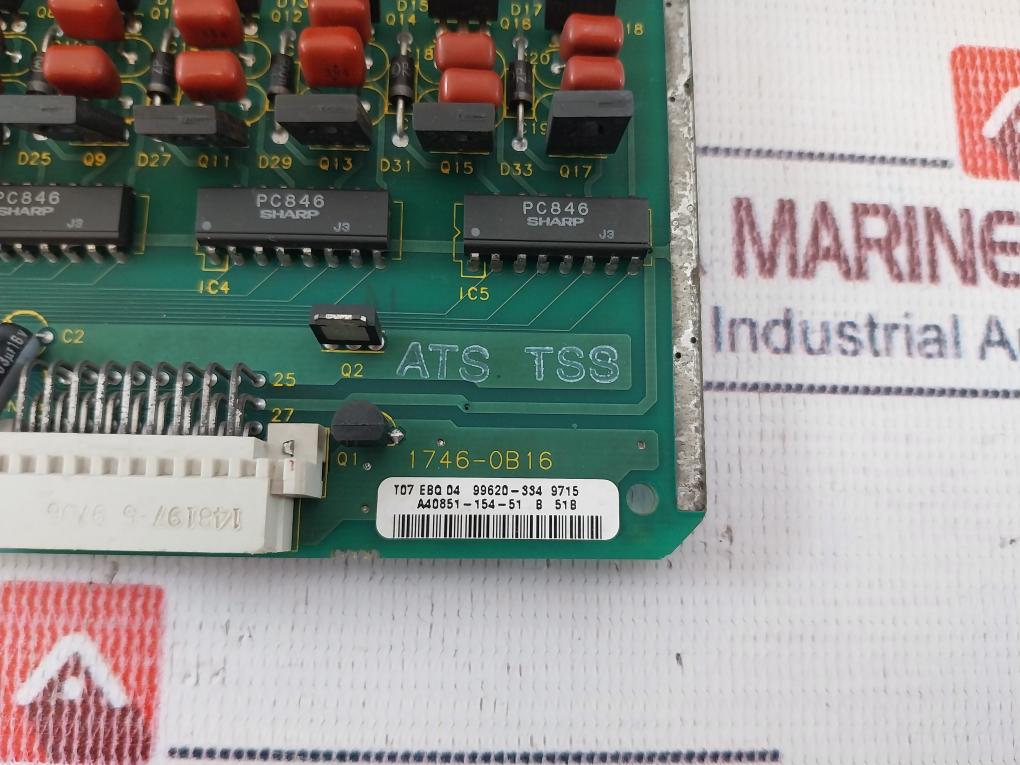 Allen-bradley 1746-ob16 Output Module 10.50 Vdc