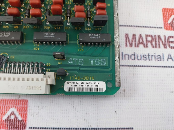 Allen-bradley 1746-ob16 Output Module 10.50 Vdc