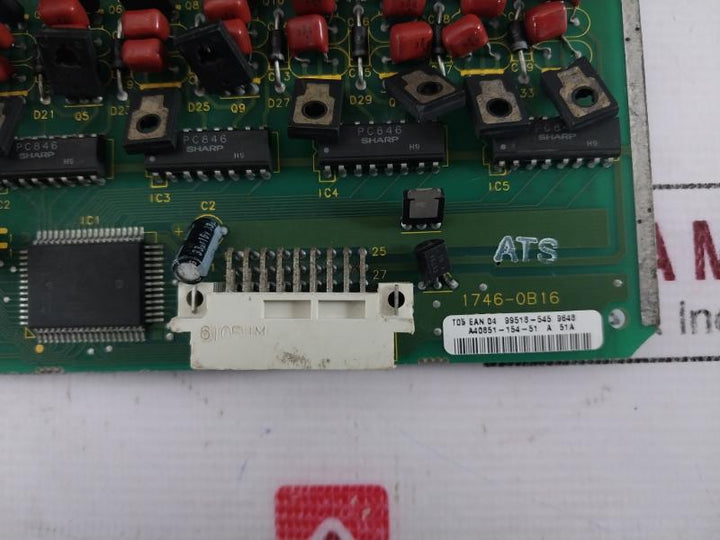 Allen-bradley 1746-ob16 Output Module, 40851-153-01A
