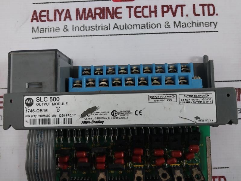 Allen-bradley 1746-ob16 Output Module, 40851-153-01A