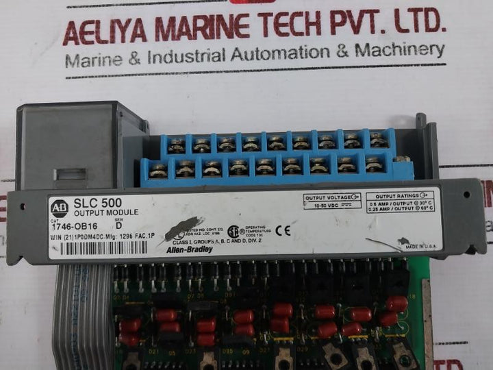 Allen-bradley 1746-ob16 Output Module, 40851-153-01A