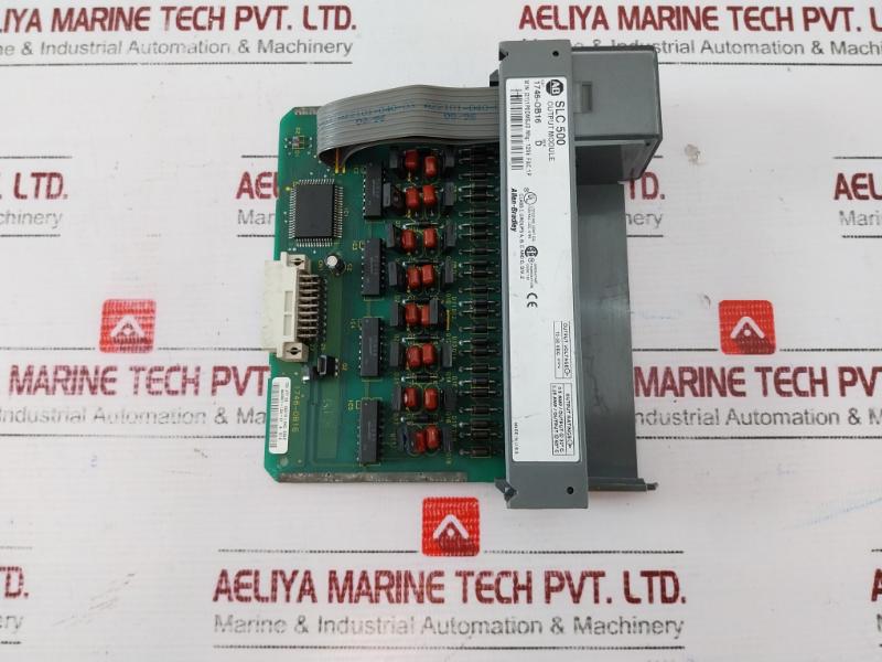 Allen-bradley 1746-ob16 Plc Output Module Dc-source 10-30 Vdc