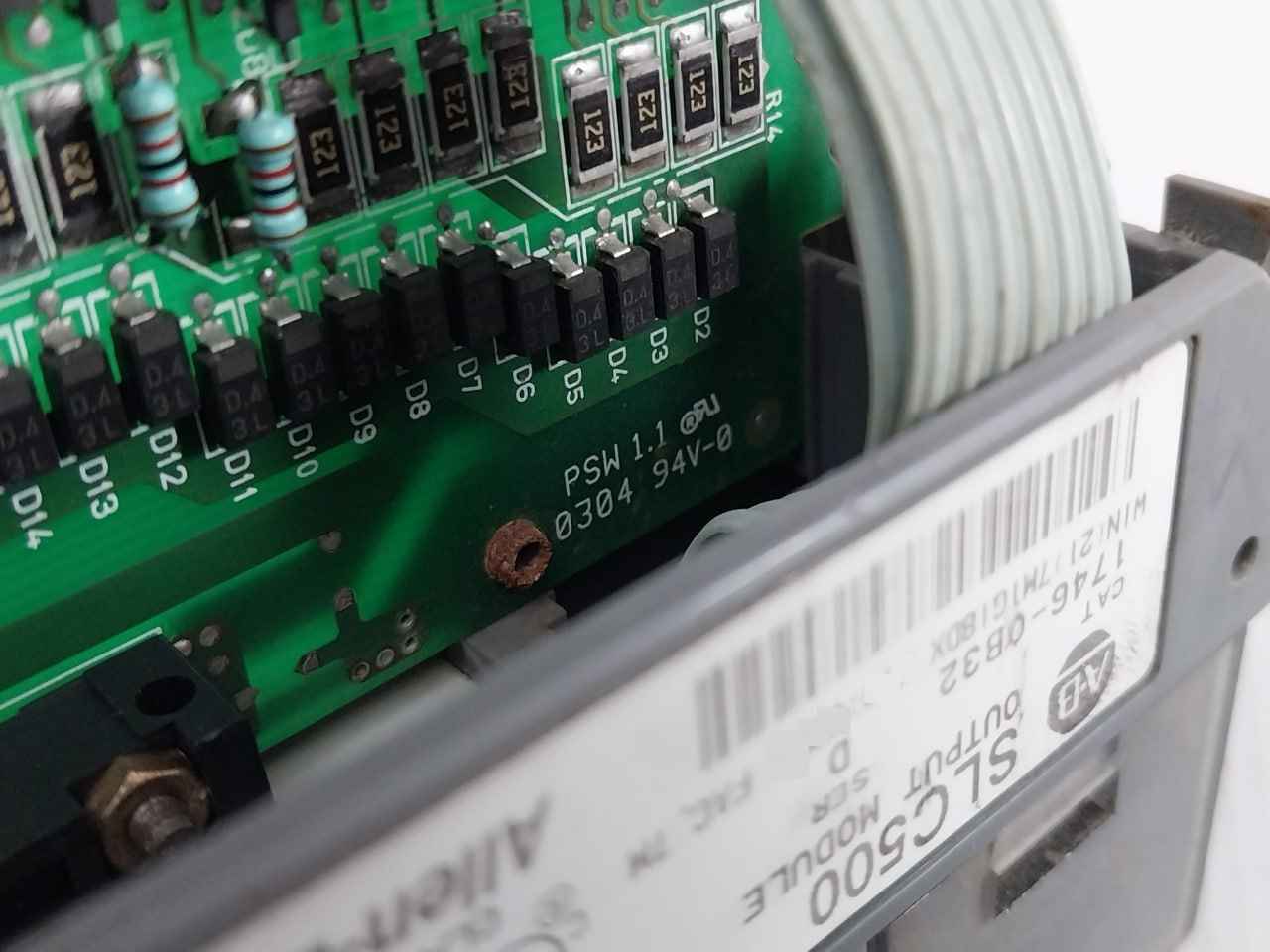 Allen-bradley 1746-ob32 Slc500 Digital Dc Output Module 5-50 Vdc 0.5Amp
