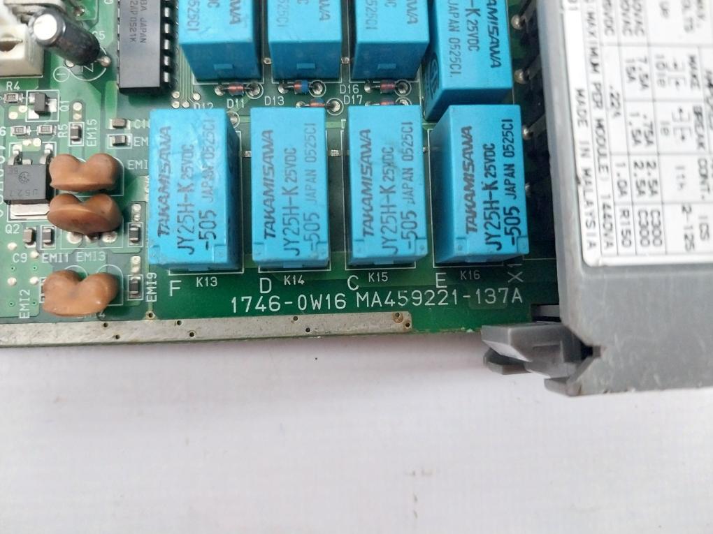 Allen-bradley 1746-ow16 16 Point Digital Output Module