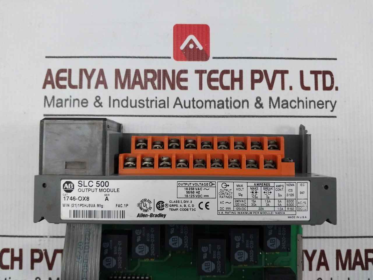 Allen-bradley 1746-ox8 Digital I/o Module 50/60 Hz 10-250v