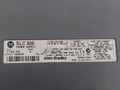 Allen-bradley 1746-p3 Slc 500 Power Supply 19.2-28.8 Vdc 459060-0030