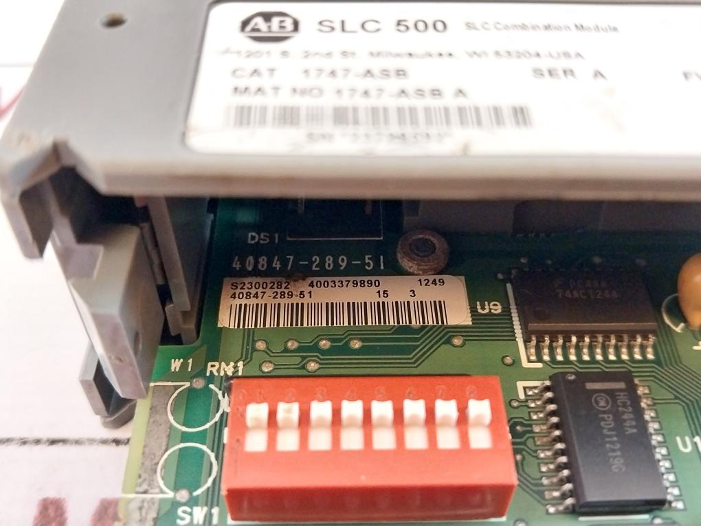 Allen-bradley 1747-asb Slc 500 Adapter Module, 375Ma