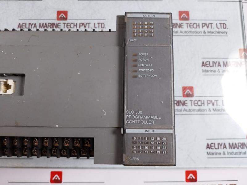 Allen-bradley 1747-l40f Slc 500 Programmable Controller Assembly 10-250 Vac