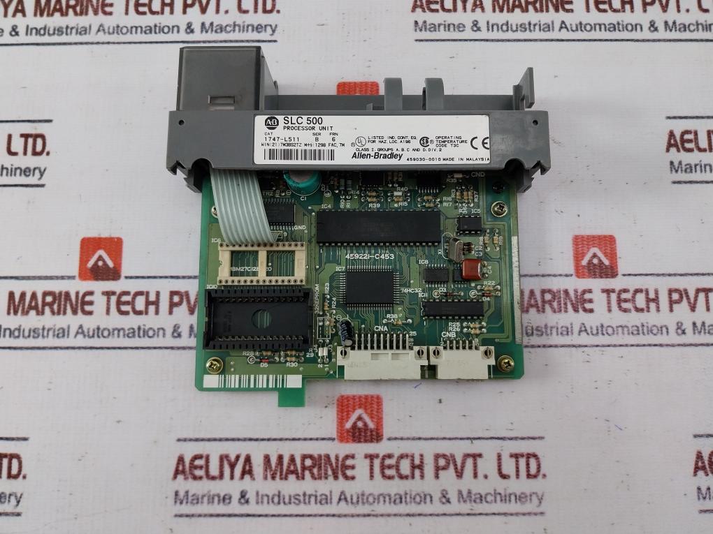 Allen-bradley 1747-l511 Cpu Processor Unit Module Slc 5/01