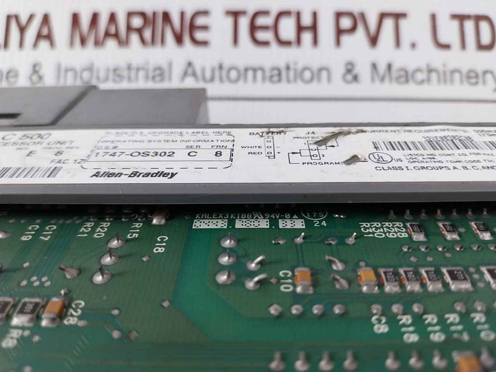 Allen-bradley 1747-l532 Slc 500 Processor Unit 500ma 5 Vdc