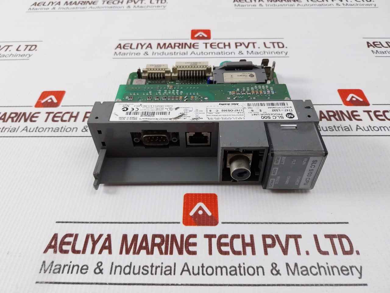 Allen-bradley 1747-l532 Slc 500 Processor Unit 500ma 5 Vdc