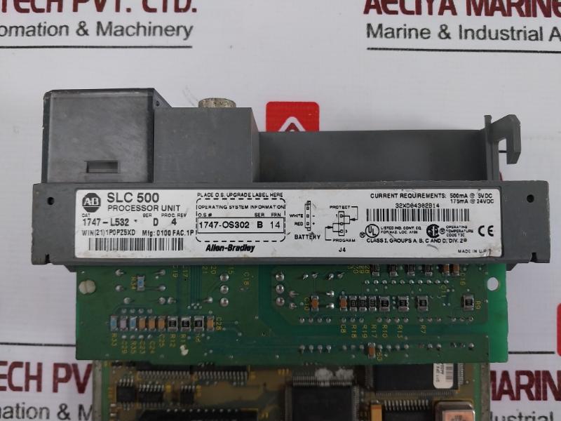 Allen-bradley 1747-l532 Slc 500 Processor Unit, 98322-426