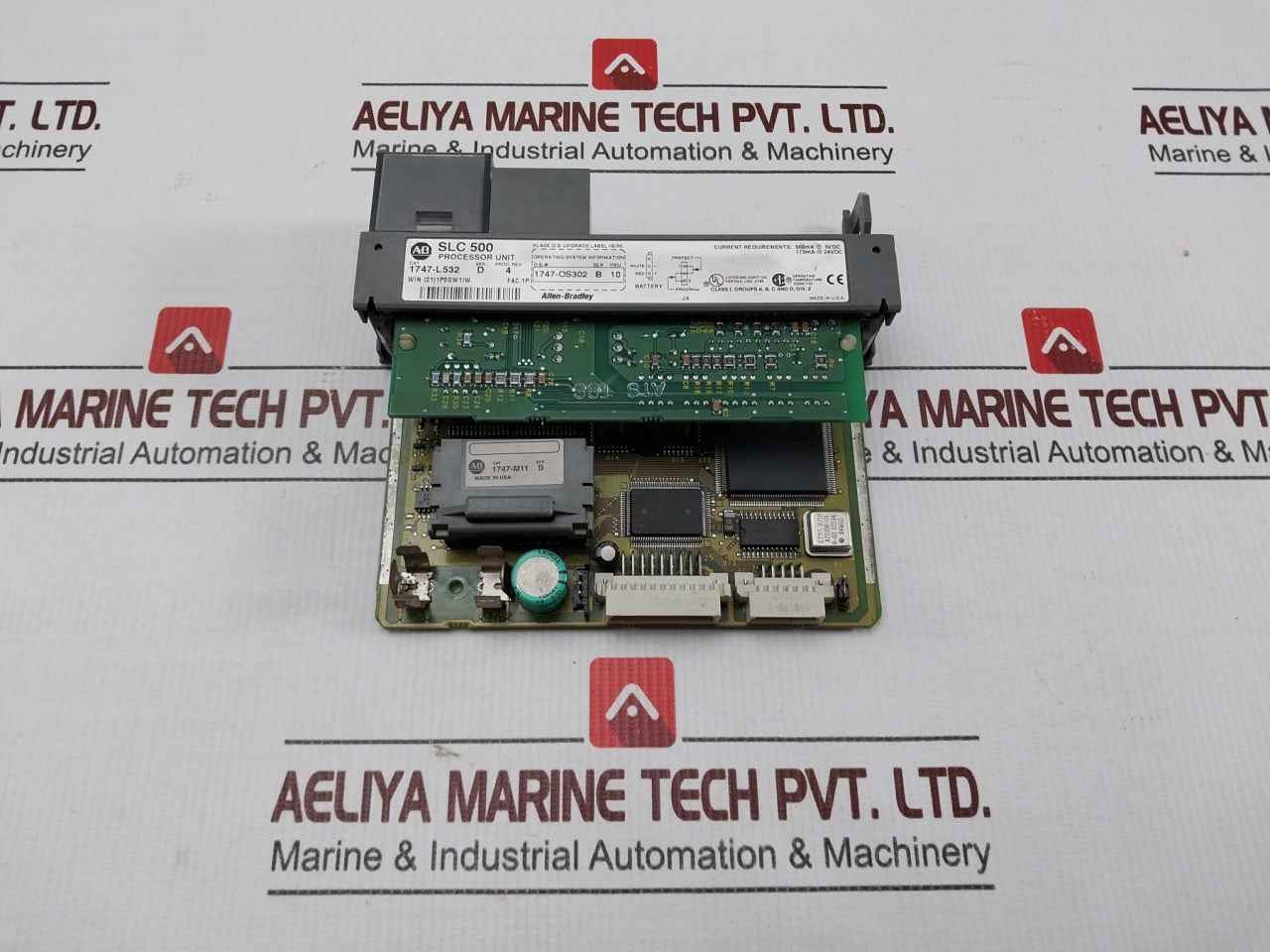 Allen-bradley 1747-l532 Slc 500 Scl 5/03 Cpu Processor Unit 500ma