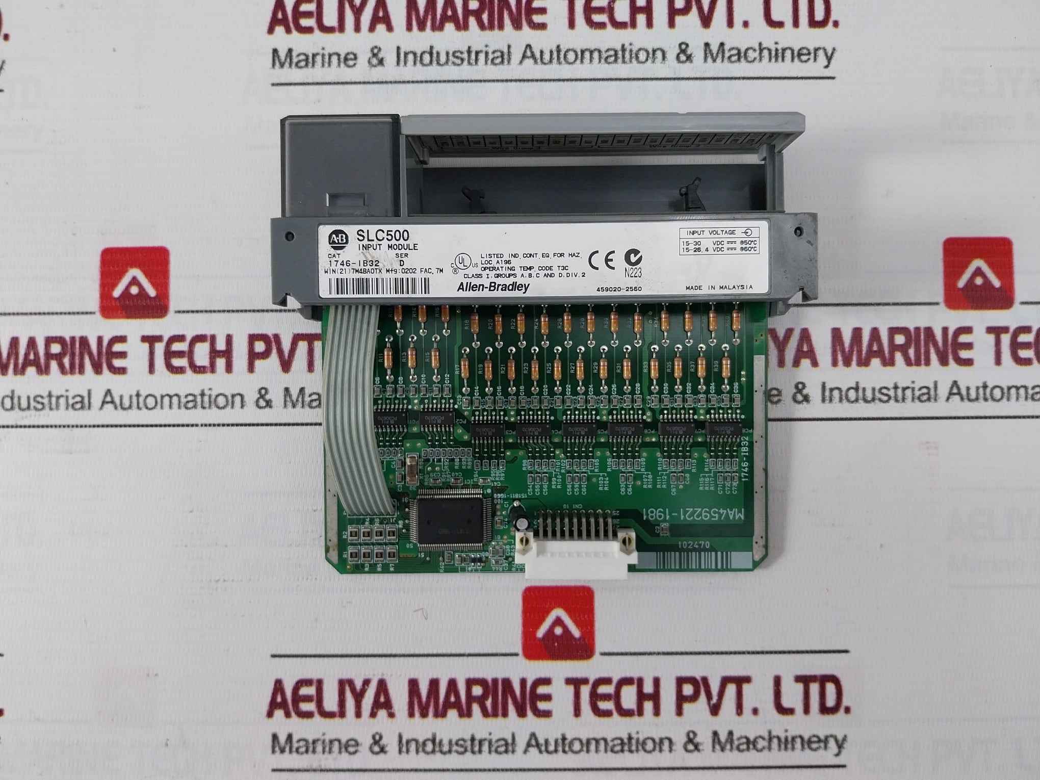 Allen-bradley 1747-l532 Slc 500 Slc 5/03 Cpu Processor Unit 1747-m11 1746-ib32