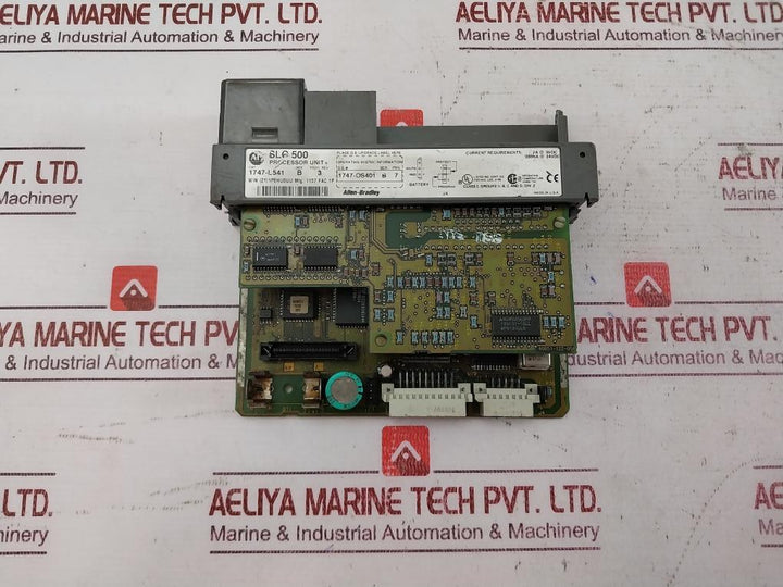 Allen-bradley 1747-l541 Processor Unit Slc 5/04 Cpu Slc 500 Ser:B Proc.Rev:3