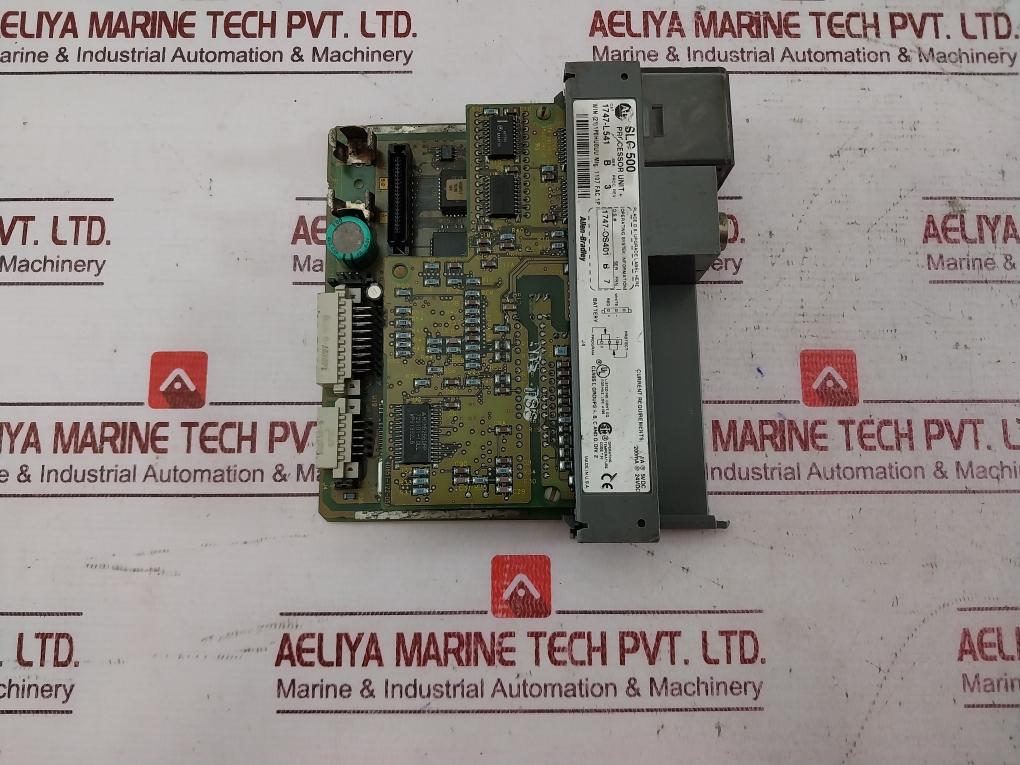 Allen-bradley 1747-l541 Processor Unit Slc 5/04 Cpu Slc 500 Ser:B Proc.Rev:3