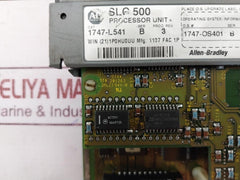 Allen-bradley 1747-l541 Processor Unit Slc 5/04 Cpu Slc 500 Ser:B Proc.Rev:3