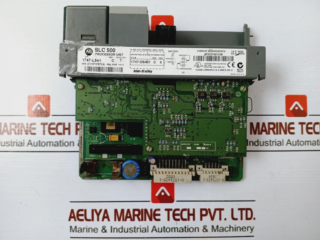 Allen-bradley 1747-l541 Slc 5/04 Cpu Processor Unit, Rev: 7, 0306 Fac.1z