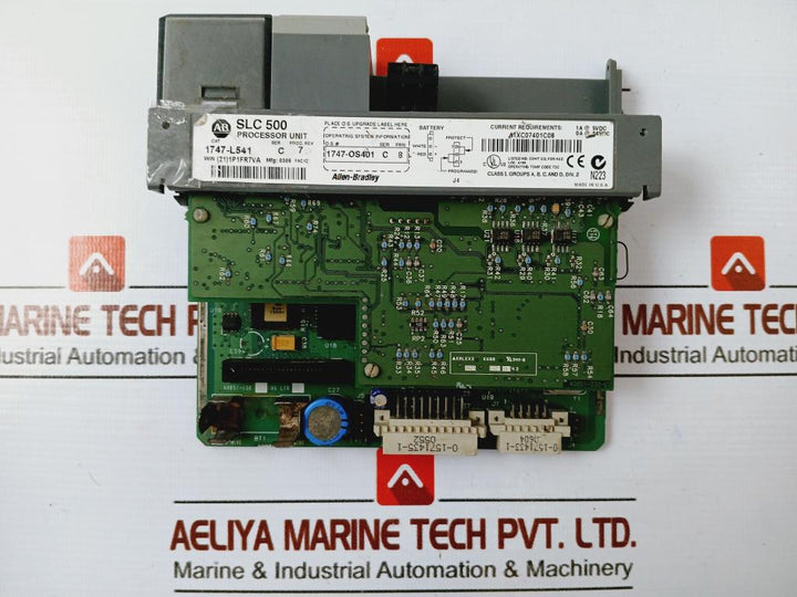 Allen-bradley 1747-l541 Slc 5/04 Cpu Processor Unit, Rev: 7, 0306 Fac.1z
