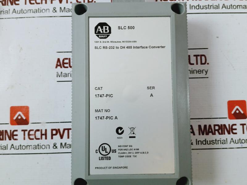 Allen-bradley 1747-pic Interface Converter 1784-cp10-a