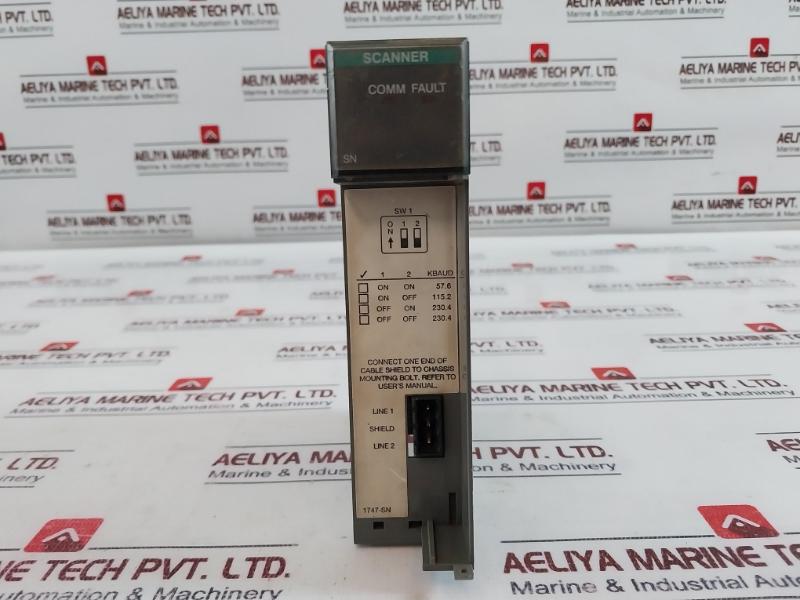 Allen-bradley 1747-sn Remote I/O Scanner Slc 500