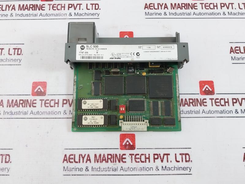 Allen-bradley 1747-sn Remote I/O Scanner Slc 500