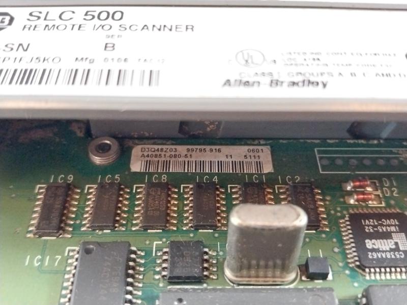 Allen-bradley 1747-sn Remote I/O Scanner Slc 500