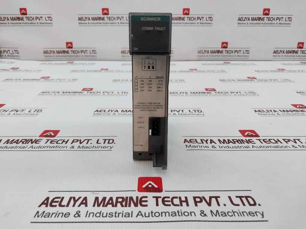 Allen-bradley 1747-sn Remote I/o Scanner Slc 500 600 Ma