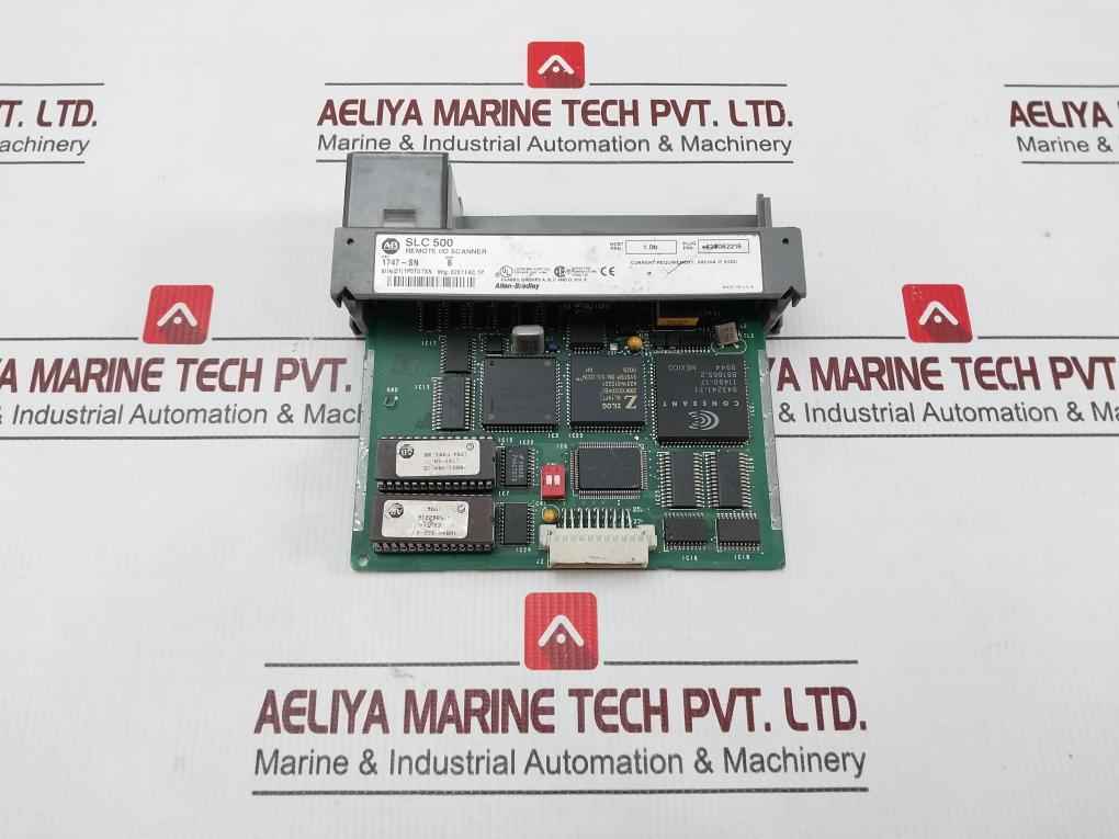 Allen-bradley 1747-sn Remote I/o Scanner Slc 500 600 Ma