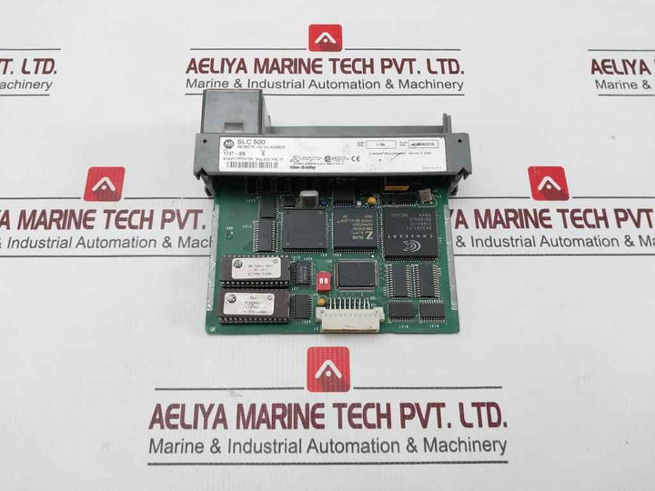 Allen-bradley 1747-sn Remote I/o Scanner Slc 500 600 Ma