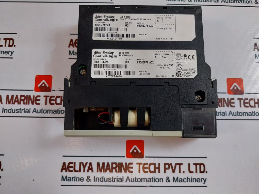 Allen-bradley 1756-m13 1.5M Byte Memory Expansion/Control Logix Processor Unit