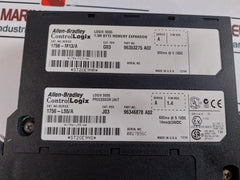 Allen-bradley 1756-m13 Control Logix Processor Unit / 1.5M Byte Memory
