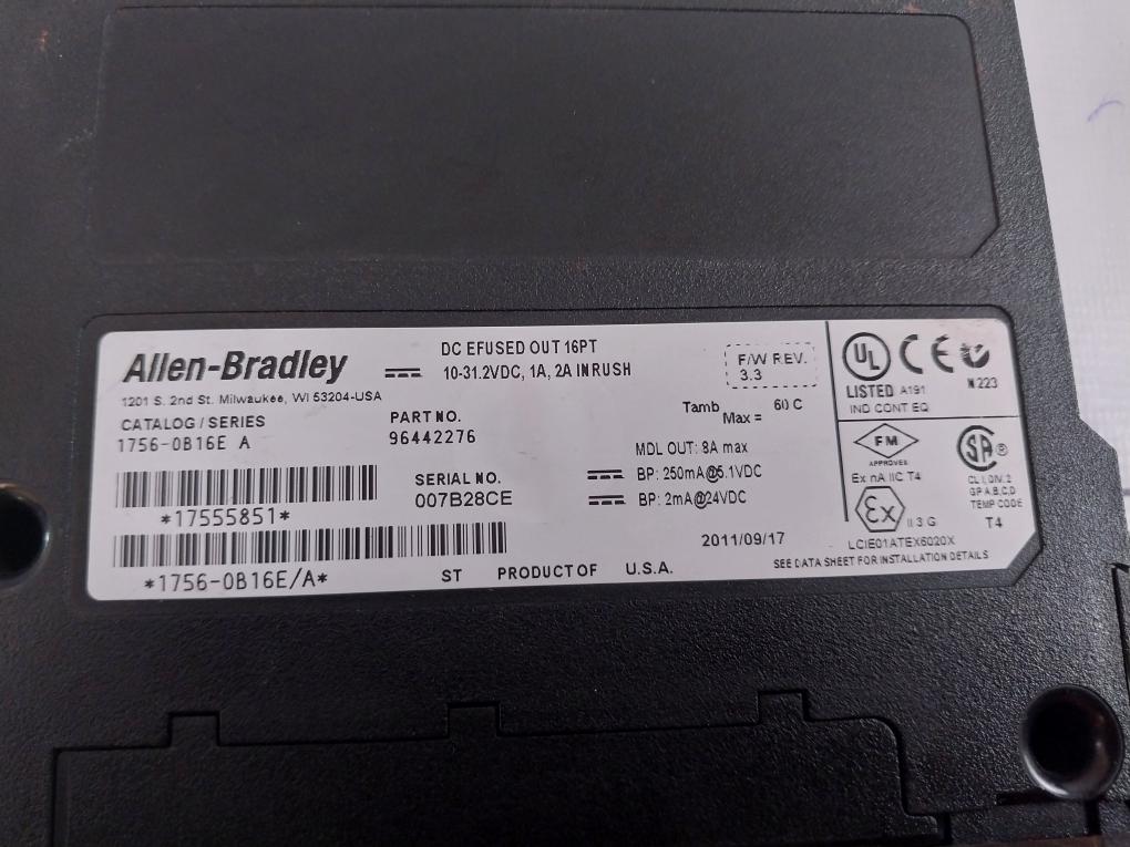 Allen-bradley 1756-ob16e Dc Output 96442276