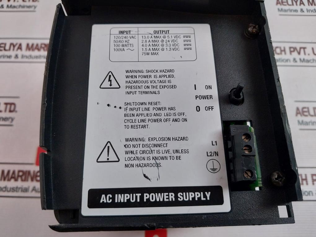 Allen-bradley 1756-pa75/B Ac Input Power Supply 96426273