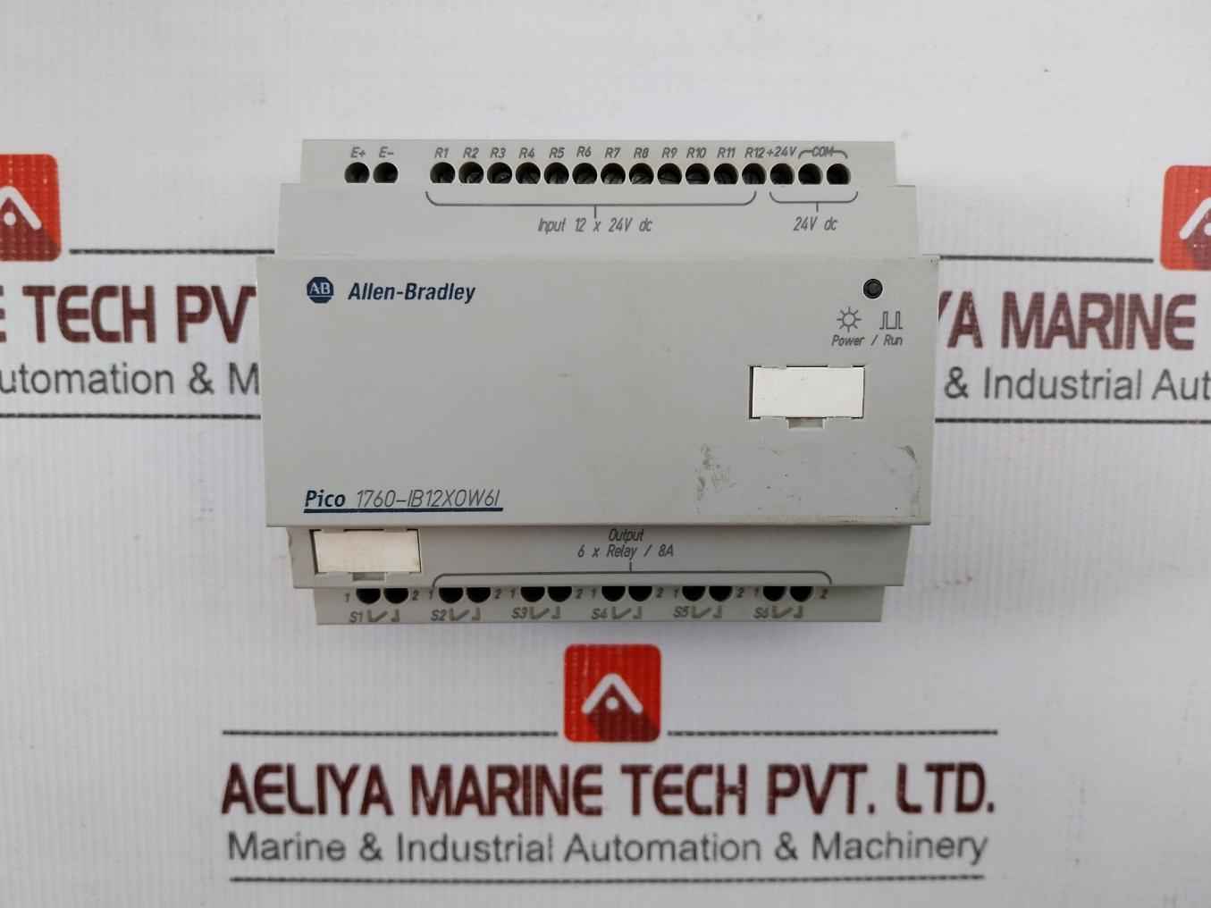 Allen-bradley 1760-ib12X0W6I Control Module 24V Dc 3.5W Awg 22-12