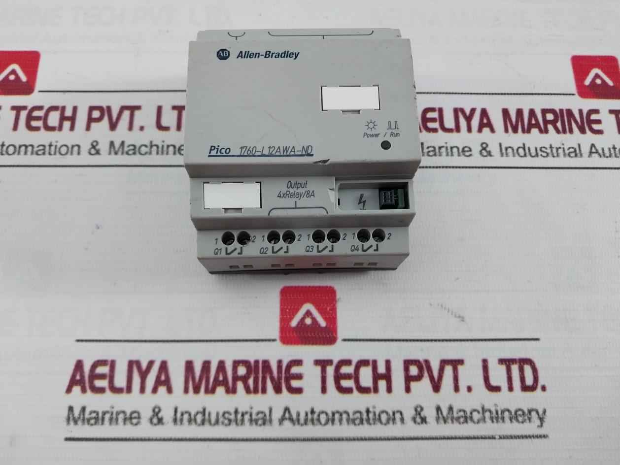Allen-bradley 1760-l12Awa-nd Programmable Logic Controller 100-240V Ac 50/60Hz