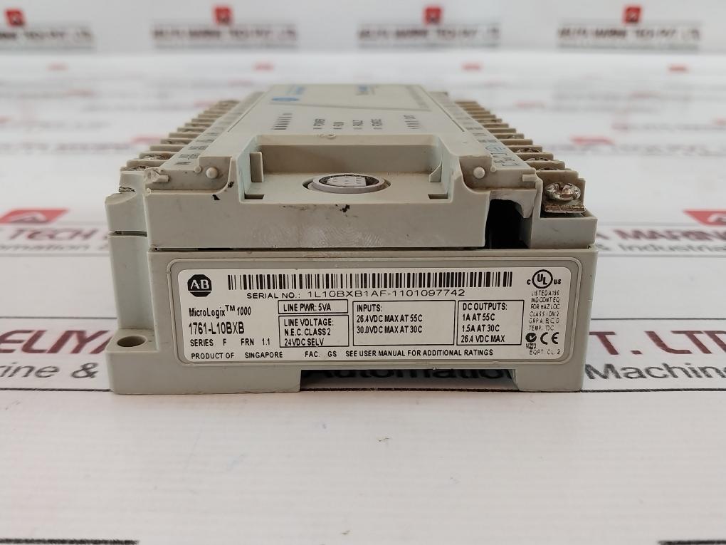 Allen-bradley 1761-l10Bxb Micrologix 1000, Plc Module Series F