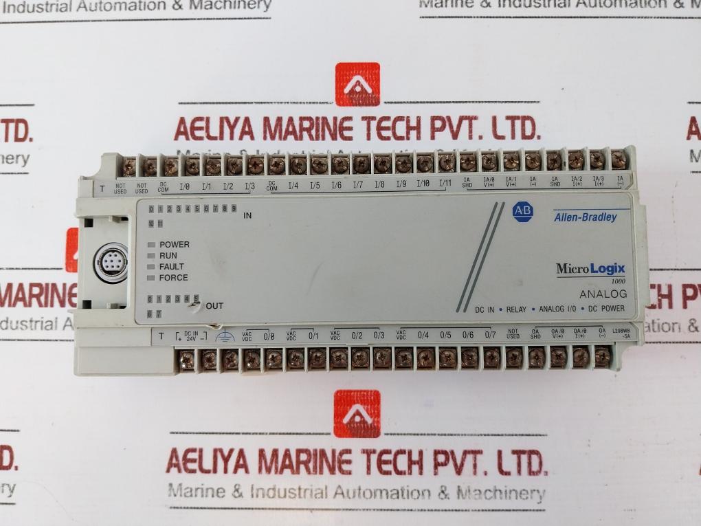 Allen-bradley 1761-l20bwb-5a Analog Circuit Micrologix 1000 Point Controller