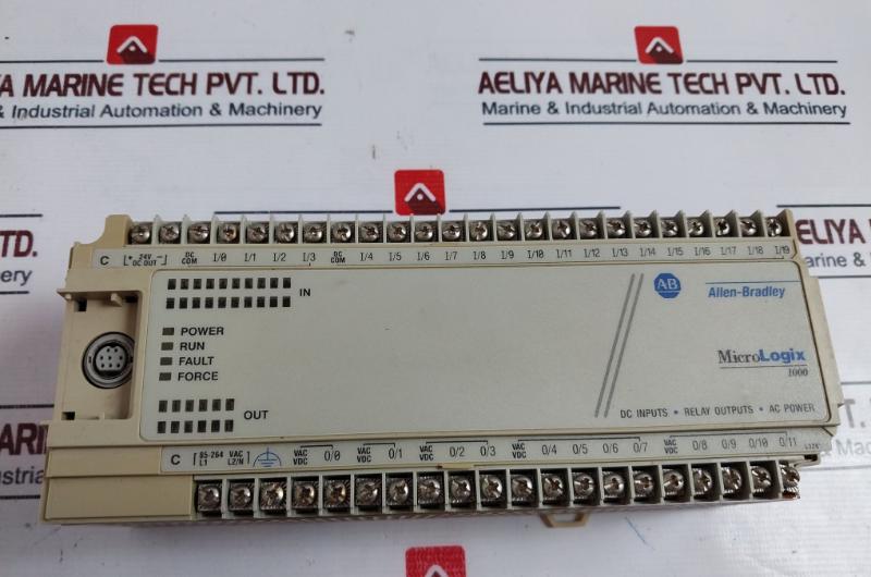 Allen-bradley 1761-l32bwa Micro Logix 1000 Plc Series E 24v Dc Input 100-240v Ac
