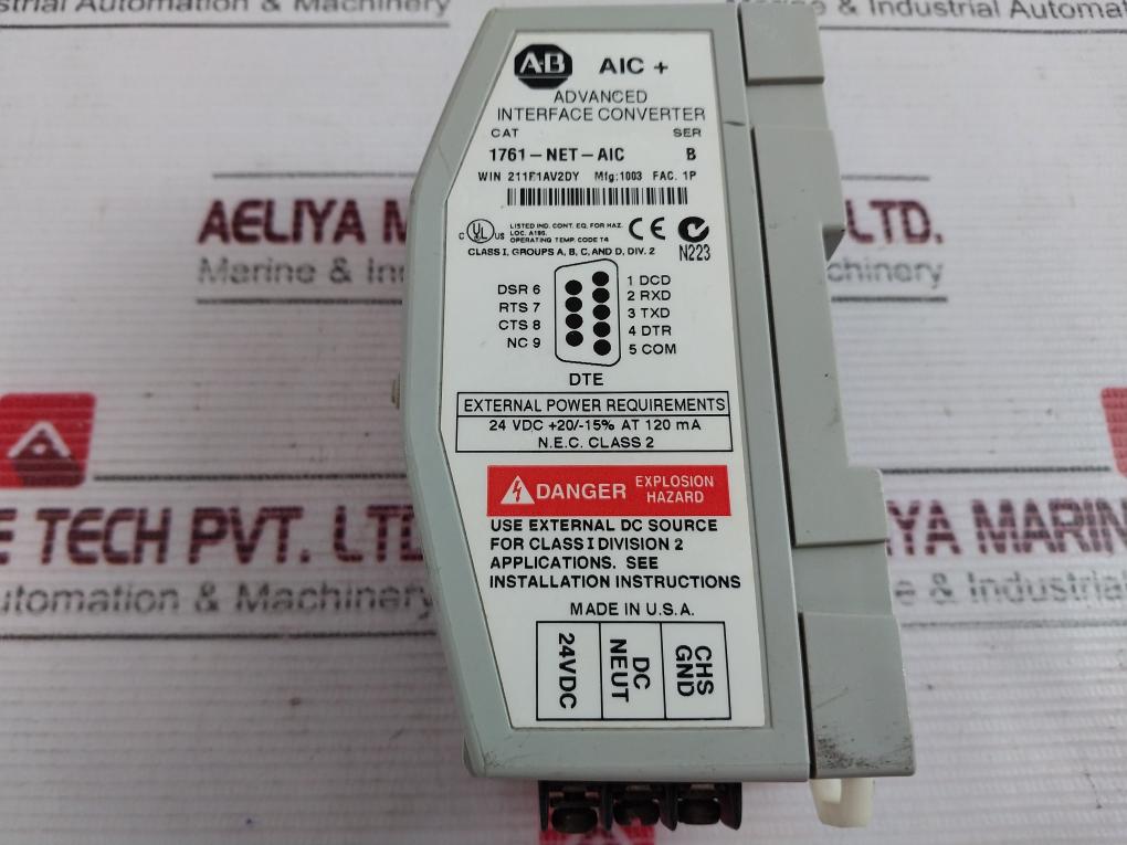 Allen-bradley 1761-net-aic Advanced Interface Converter