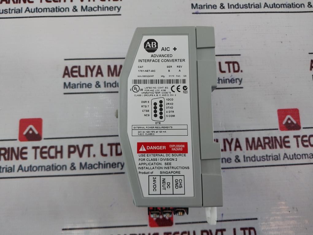 Allen-bradley 1761-net-aic Advanced Interface Converter Rev.A
