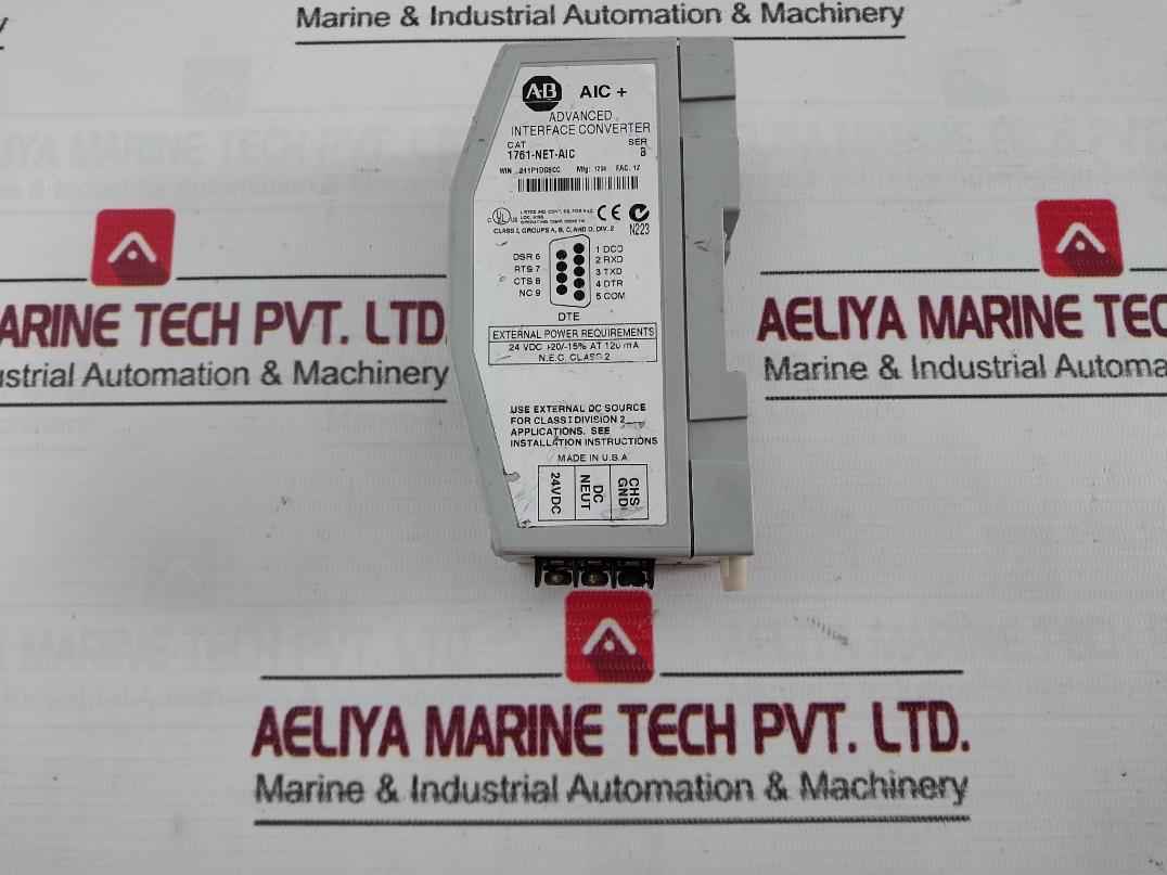 Allen-bradley 1761-net-aic Advanced Interface Converter 24 Vdc
