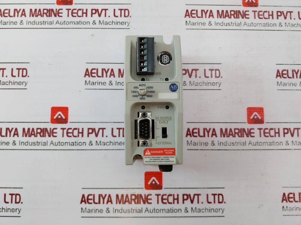 Allen-bradley 1761-net-aic Ser B Advanced Interface Converter Rev A 24Vdc 120 Ma