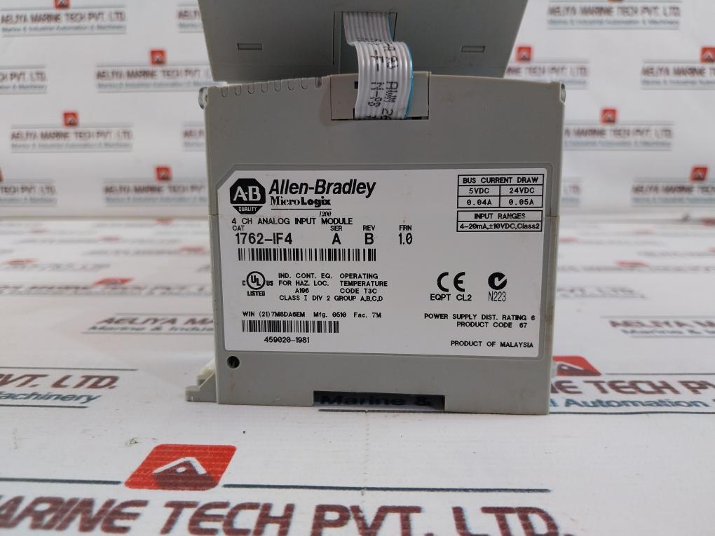 Allen-bradley 1762-if2Of2/1762-if4/ 1762-ob8/ 1762-ob16/ 1766-l32Bwa Module Set